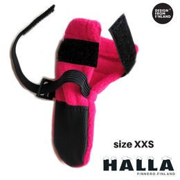 Halla-tossut 4 kpl (xxs/pinkki)