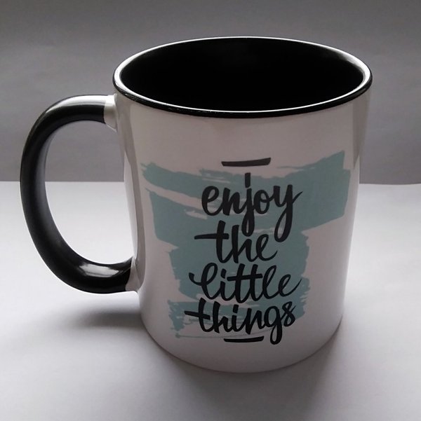 Enjoy the little things- mug