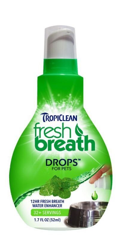 Tropiclean Display Fresh breath drops 52ml