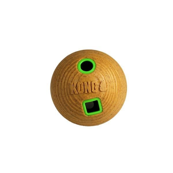 KONG Aktivointilelu Bamb Ball Ruskea M 12cm