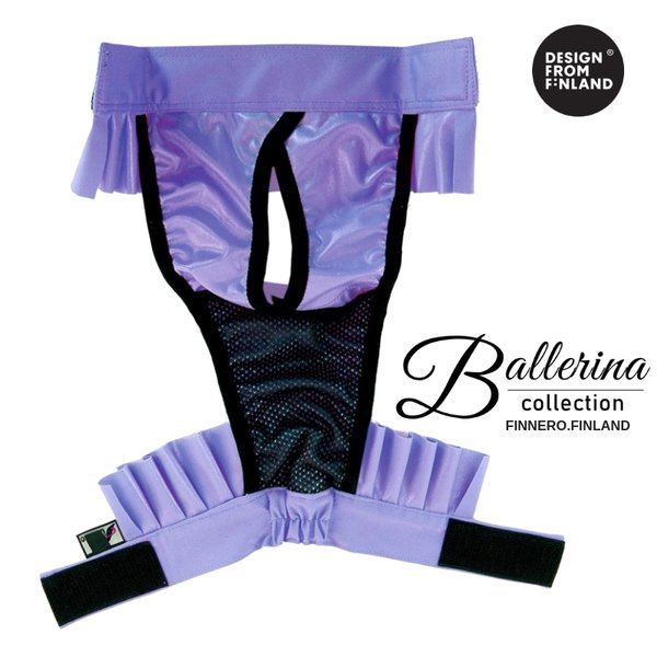 FinNero Ballerina juoksuhousut, violetti xxs